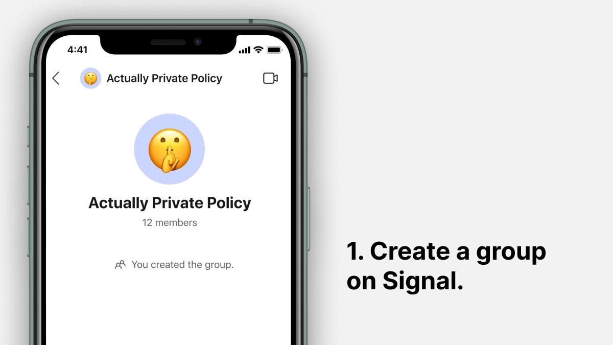 Move to Signal from WhatsApp