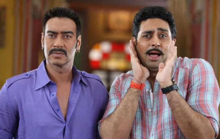 Abhishek Bachchan and Ajay Devgn Abhishek Bachchan and Ajay Devgn