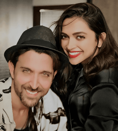 Hrithik and deepika