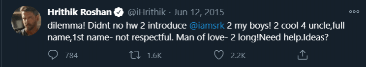 Hrithik Roshan