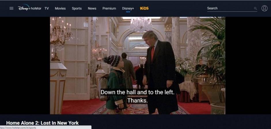 Donald Trump Home Alone