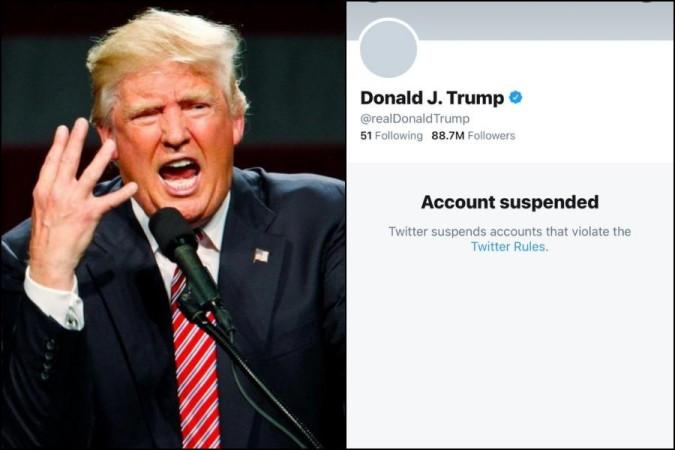 Donald Trump's account suspended