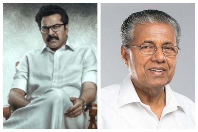 Mammootty (Left), Pinarayi Vijayan (Right) One