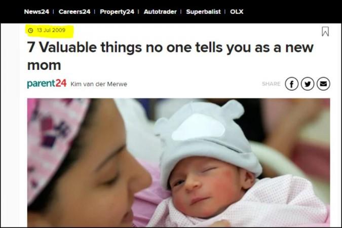 old article
