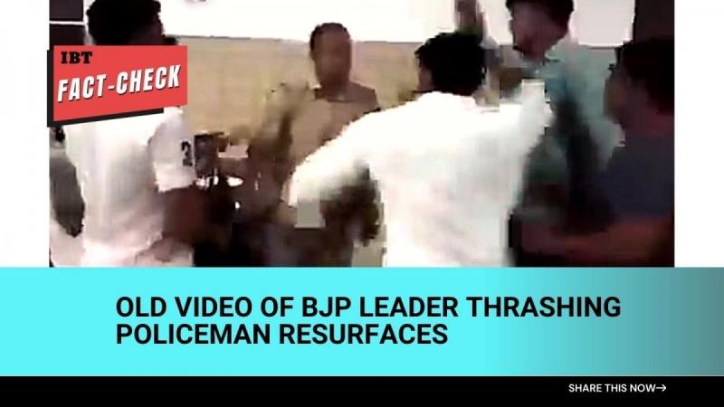 Fact check BJP leader video