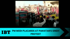 PM Modi placards in Pakistan