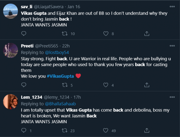 Devoleena and Vikas back