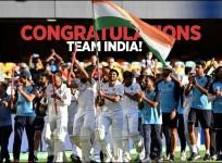 Team India wins