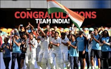 Team India wins