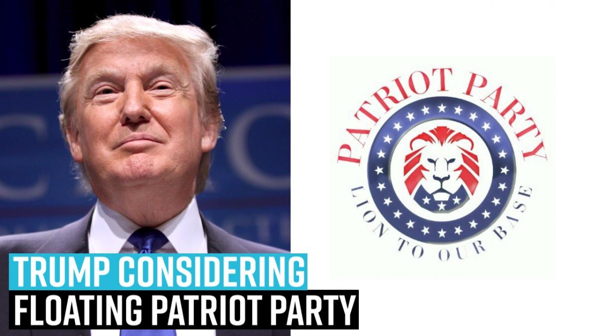 Patriot Party Trump 2024 Lion AUTO MAGNET 8.6" x 3" Patriot Party Trump MAGNET 