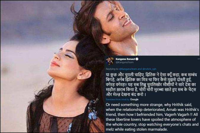 Hrithik and Kangana