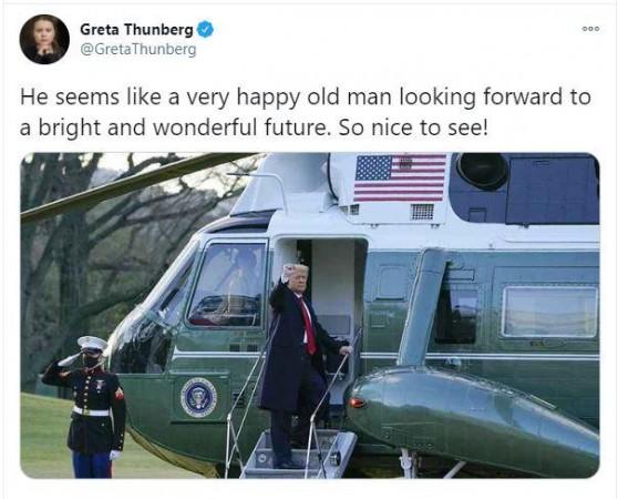 Greta tweet
