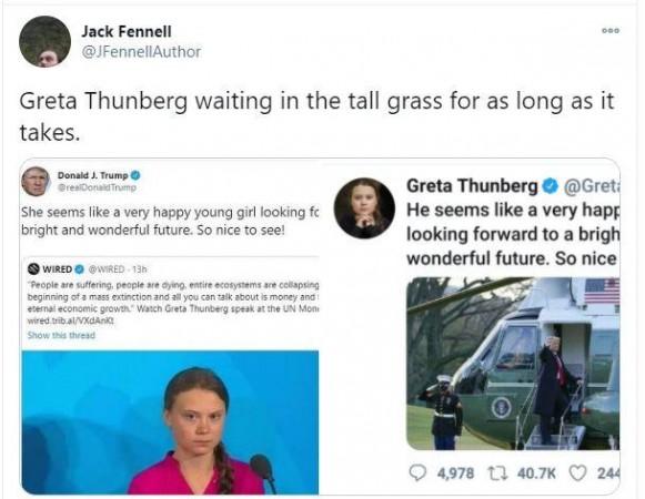 Greta tweet