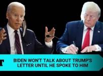 Trump letter to Biden