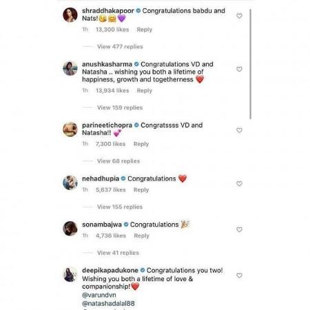 Celebs wish varun