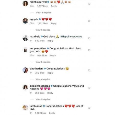 Celebs wish varun