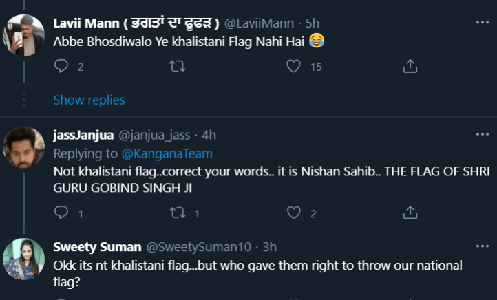 Kangana Ranaut called out