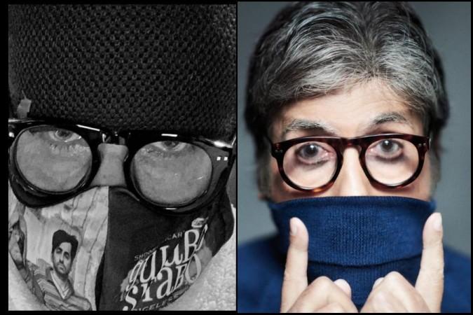 trendy masks adorned by mr bachchan