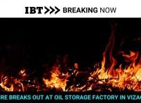 Fire in Vizag