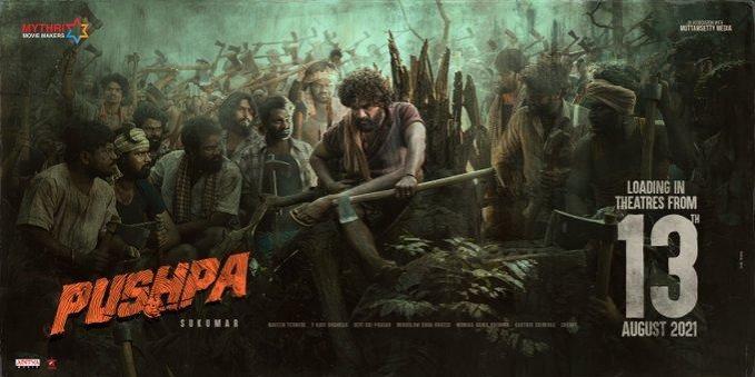 Allu Arjun in Pushpa