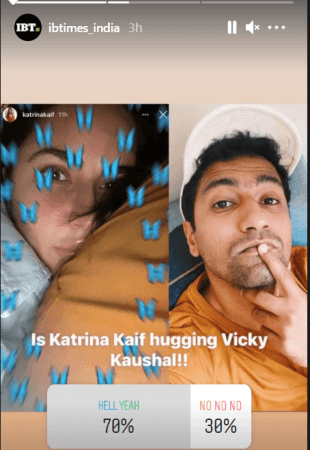 fans on social media believe that Katrina was with Vicky