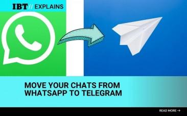 WhatsApp chats to move