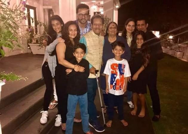 Arvind Joshi with family
