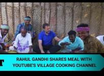 Rahul Gandhi shares meal
