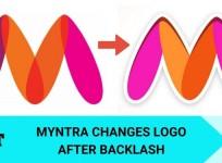 Myntra logo change