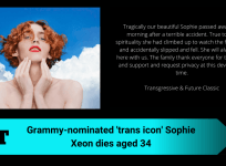 Grammy-nominated 'trans icon' Sophie Xeon dead at 34: