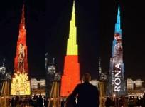 Sudeep's Vikranth Rona on Burj Khalifa
