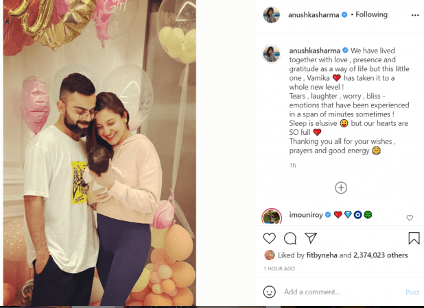 Anushka Sharma and Virat