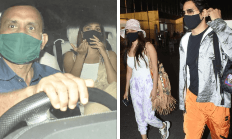 Kiara Advani visits Sidharth Malhotra at home, doesn't