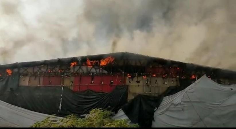 fire on the sets