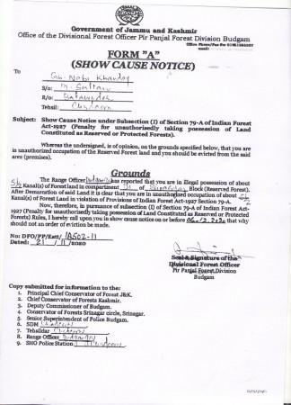 FRA notices