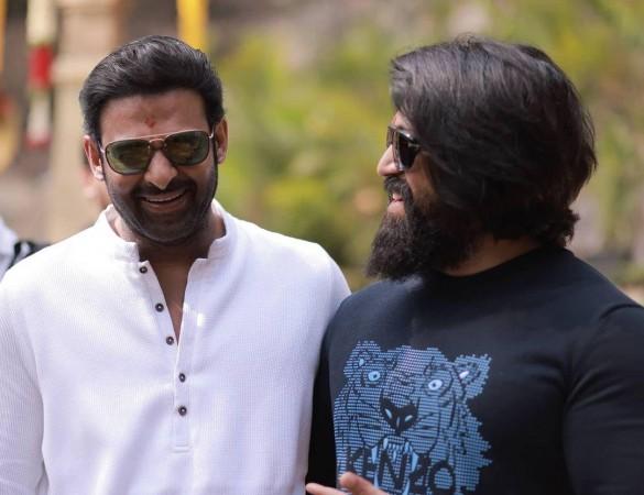 Yash and Prabhas Yash and Prabhas