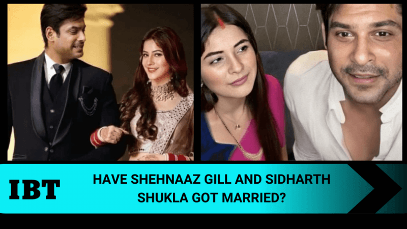 Shehnaaz Gill's poses in Vermilion with Sidharth Shukla; viral pic is ...