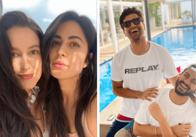 Isabelle Kaif, Katrina Kaif, Vicky Kaushal, Sunny Kaushal Isabelle Kaif, Katrina Kaif, Vicky Kaushal, Sunny Kaushal