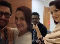 Aamir Khan and Elli Avram