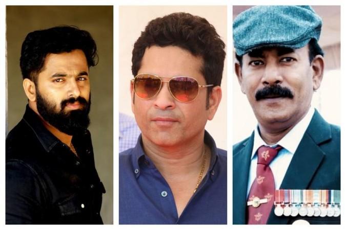 Unni Mukundan (Left), Sachin Tendulkar (Centre), Major Ravi (Right) Sachin Tendulkar trolled