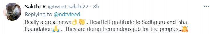 Twitter reaction Jaggi Vasudev