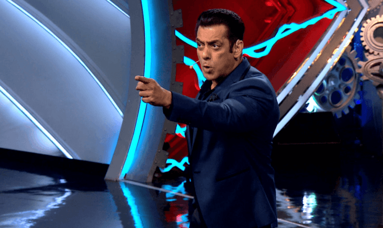 Angry Salman Khan