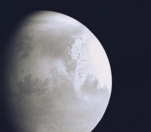 China's space probe captures first image of Mars. (credit : China National Space Administration) China's space probe captures first image of Mars