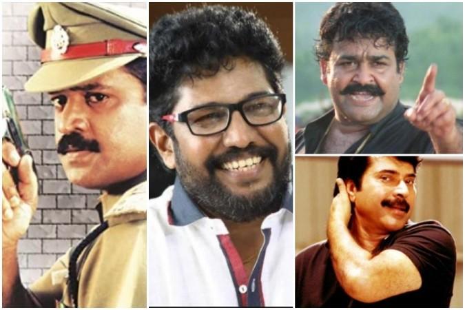 Suresh Gopi, Shaji Kailas, Mohanlal, and Mammootty Shaji Kailas