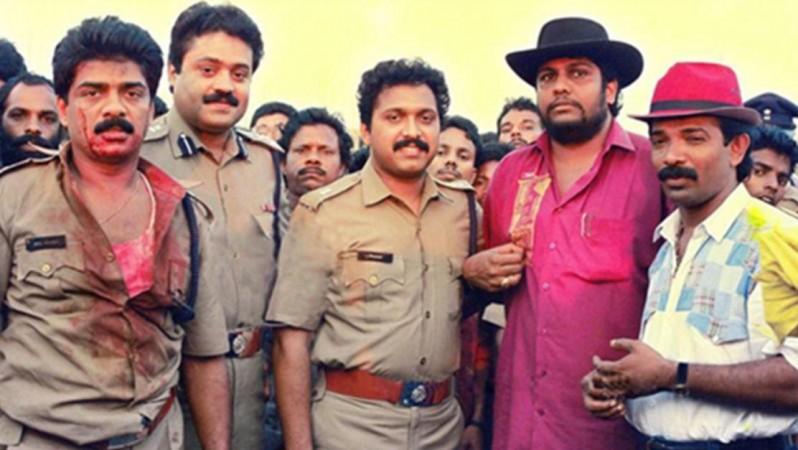 A still from the shooting sets of Commissioner Commissioner