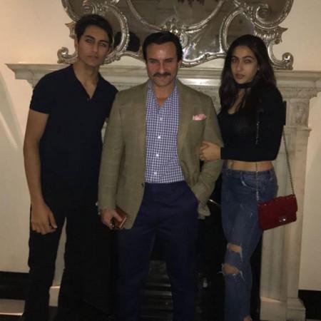 Sara Saif and Ibrahim