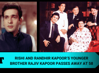 Rishi Kapoor and Randhir Kapoor's younger brother Rajiv Kapoor passes away