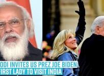 PM Modi invites US Prez joe Biden and First Lady to visit India.