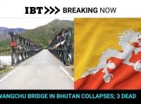 Bhutan bridge collapsed