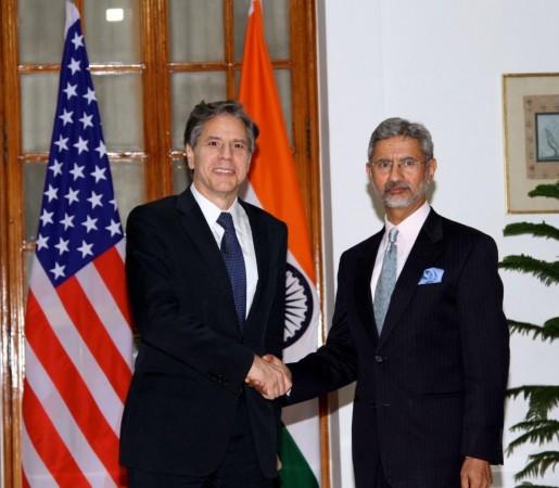 US state Secretary Antony Blinken and Minister of External Affairs S Jaishankar Blinken with Jaishankar